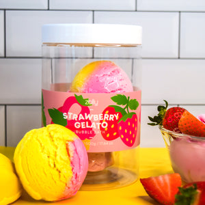 Strawberry Gelato Bubble Bars