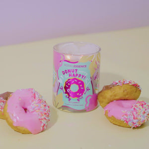 Donut Worry, Be Happy (Candle)
